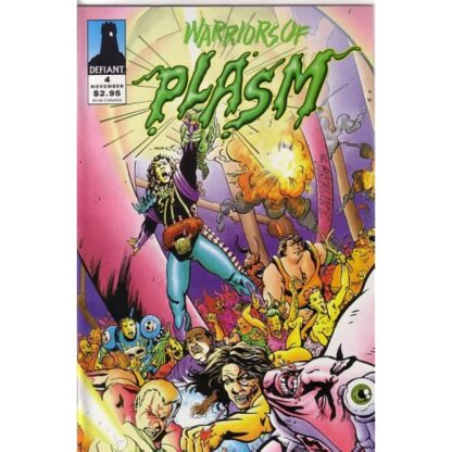 Warriors of Plasm, #4 (Comic Book) [Paperback] DEFIANT