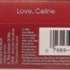 Love, Celine [Audio Cassette] Celine Dion - Image 2