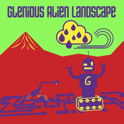 Glenious Alien Landscape [Audio CD] Ackerman, Glen