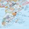 World Dive Wall Map - Illustrated World Scuba Diving Poster [Map] Awesome Maps - Image 4