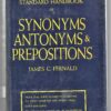Funk and Wagnalls Standard Handbook of Synonyms, Antonyms, and Prepositions. Fernald, James Champlin