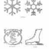 Scroll Saw Christmas Ornaments: More Than 200 Patterns (Fox Chapel Publishing) Full-Size Drawings of Religious & Traditional Designs: Santas, Snowmen, Fretwork, Ornate Words, Novelties, and Wildlife [Paperback] Zieg, Tom - Image 5