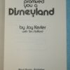 I Never Promised You a Disneyland [Paperback] Jay Kesler. - Image 3