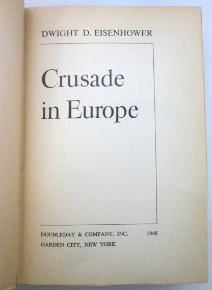 Crusade in Europe, hc, 1949 [Hardcover] Eisenhower - Image 3